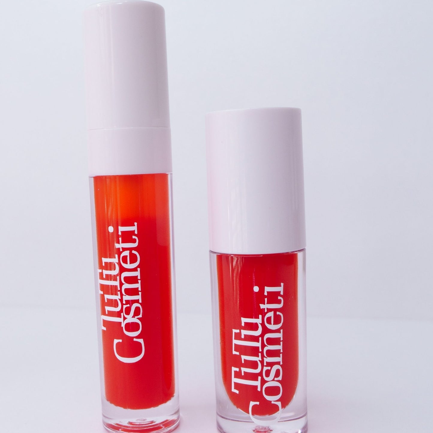 Lip-gloss, clear gloss , nude lip gloss, Red