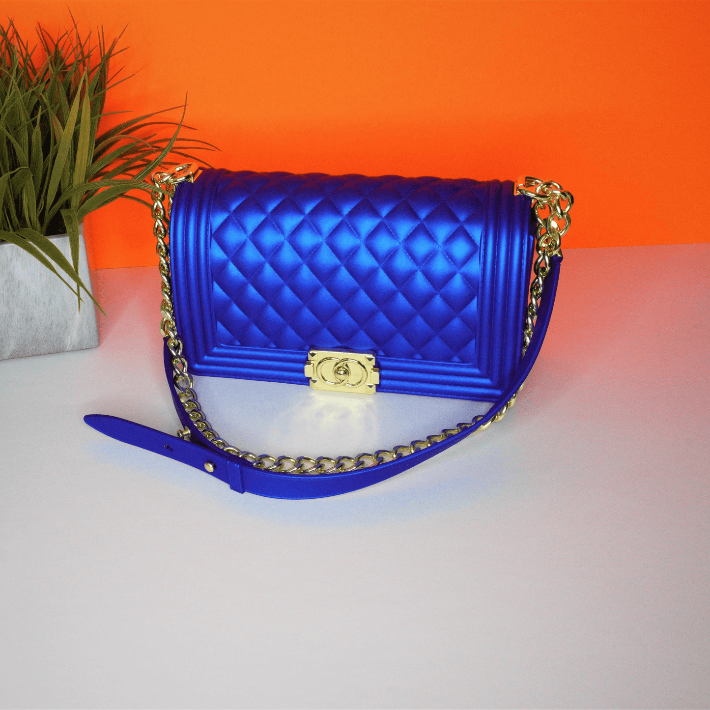 Woman Fashion Purse / handbags jelly purse , blue jelly bags , PVC bags 